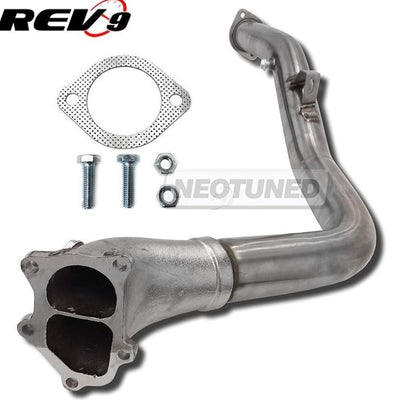 Rev9 Subaru WRX STI 08-21 EJ20 EJ25 Turbo Downpipe cattless
