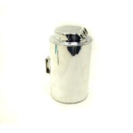 Universal Aluminum Oil Catch Can Type 4, 2000ML, Chrome