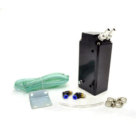 Universal Aluminum Oil Catch Can Type 2, 750ML, Black
