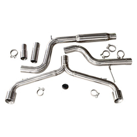 Volkswagen Golf GTI MK8 2022+UP 2.0L Turbocharged, Cat-Back Straight Pipe Exhaust Kit