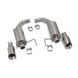 Ford Mustang 2.3L EcoBoost/3.7L V6 2015-17 FlowMaxx Stainless Axle-Back Exhaust System