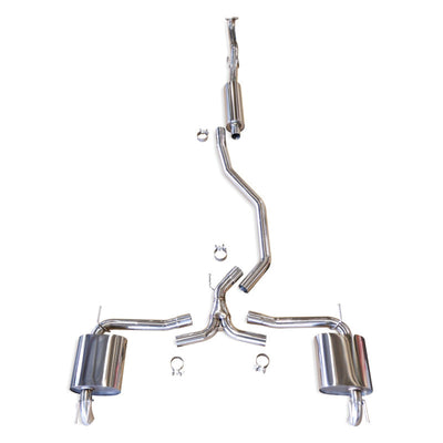 Honda Accord 1.5L FWD (CY1) 2023-25 FlowMaxx Stainless Steel Cat-Back Exhaust Kit