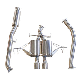 FlowMaxx Stainless Steel Cat-Back Exhaust Kit for Honda Civic Type-R (FK8) 2017-2021