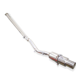 Single Exit Cat-Back Exhaust Kit, Stainless Steel, 3 Inch Pipe, Mitsubishi Evolution X 08-15