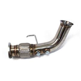 Acura TSX K20 Sidewinder 3-Bolt Exit 3" Turbo Downpipe Stainless Steel