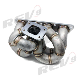 HP-Series Honda Civic B16 B18 Ram Horn Equal Length T3 Turbo Manifold (AC/PS)