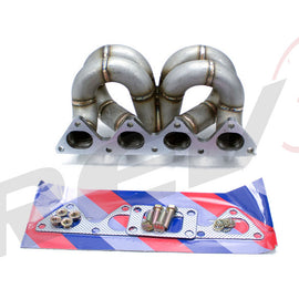 HP-Series Honda Civic B16 B18 Ram Horn Equal Length T3 Turbo Manifold for EFR turbochargers