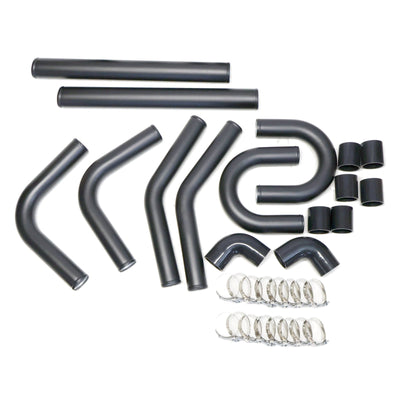 Universal Intercooler Pipping Kit, Aluminum, 2.5