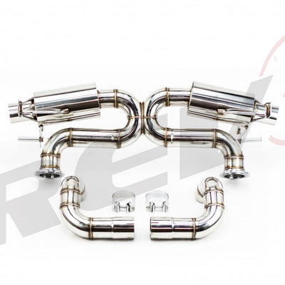 Audi R8 4.2L V8 2008-12 Stainless Steel Cat-Back Exhaust Kit Sports Muffler