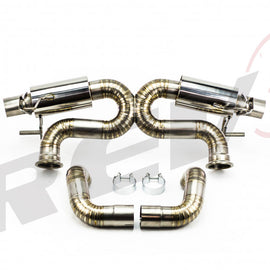 Cat-Back Exhaust, Titanium, 3 Inch, Audi R8 5.2L V10 2009-12