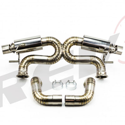 Audi R8 4.2L V8 2008-12 Titanium Cat-Back Exhaust Kit Sports Muffler