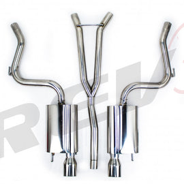 Ford Mustang 2.3L EcoBoost 2015-2020 Dual Cat-Back Exhaust(w/o Active Exhaust)