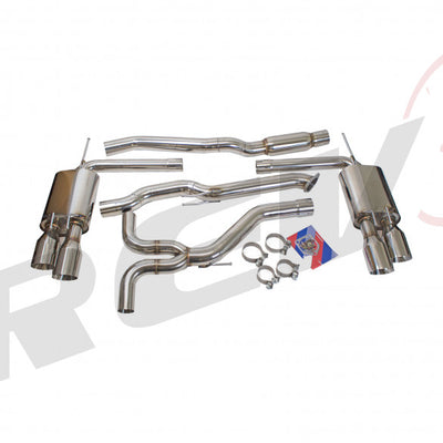 Honda Accord 1.5L / 2.0L (CV) 2018-22 FlowMaxx Stainless Quad Tip Cat-back Exhaust Kit