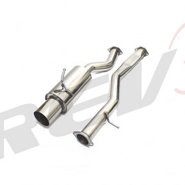 Nissan 350Z (Z33) 2003-09 FlowMAXX Single Exit Stainless Steel Exhaust Kit - 3" Piping