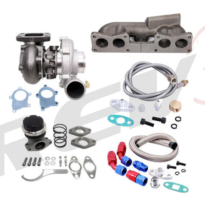 Nissan 240SX 89-90 (KA24E) T3T4 Turbocharger Setup Kit