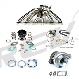 Nissan Skyline R32 R33 R34 RB25 T67 Top Mount Turbocharger Setup Kit