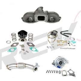 Nissan 240SX S13 S14 SH-SR20 T3T4 Top Mount Turbocharger Setup Kit