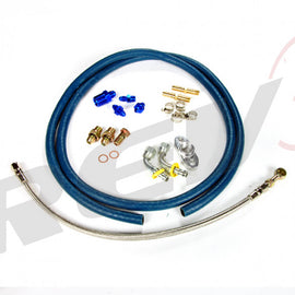 Turbo Oil Feed Line Oil Drain Line Kit (T25, T28)